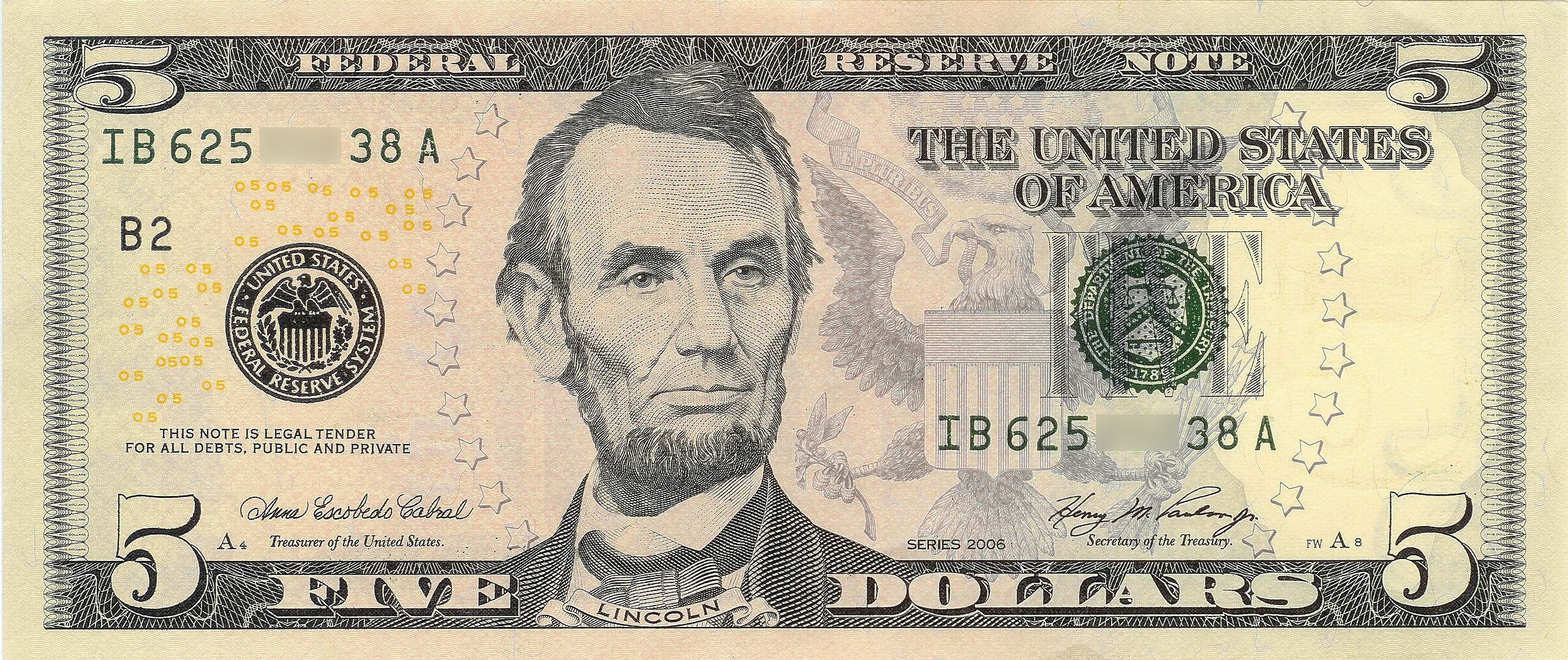 $5 