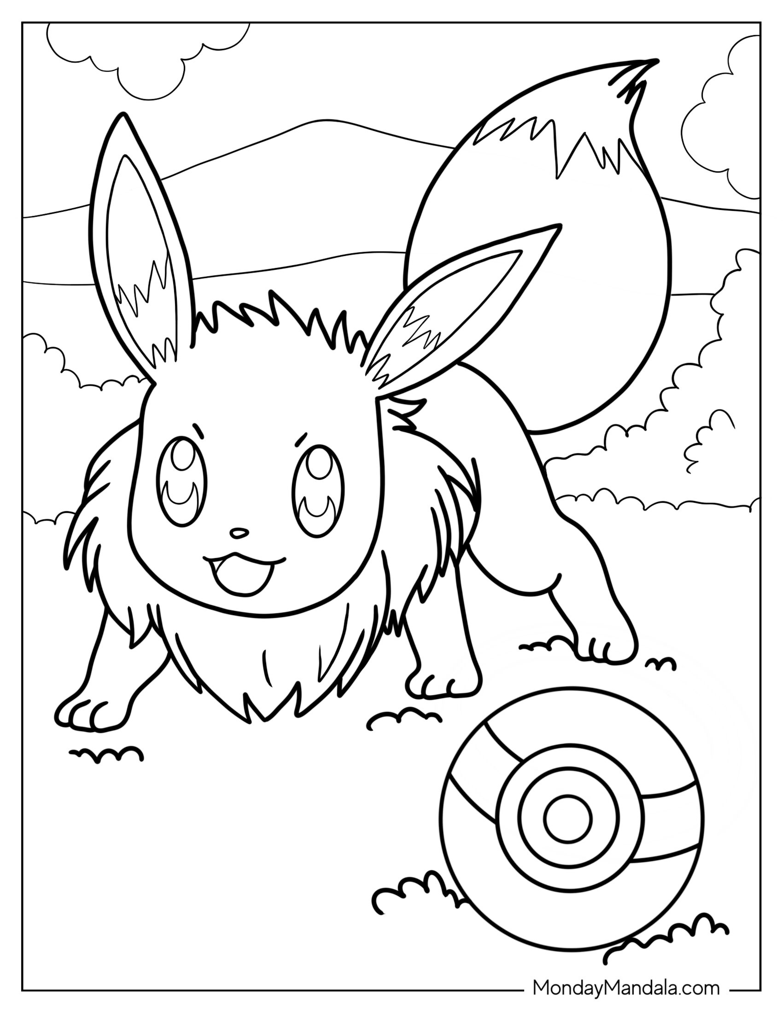 Eevee Pokeball