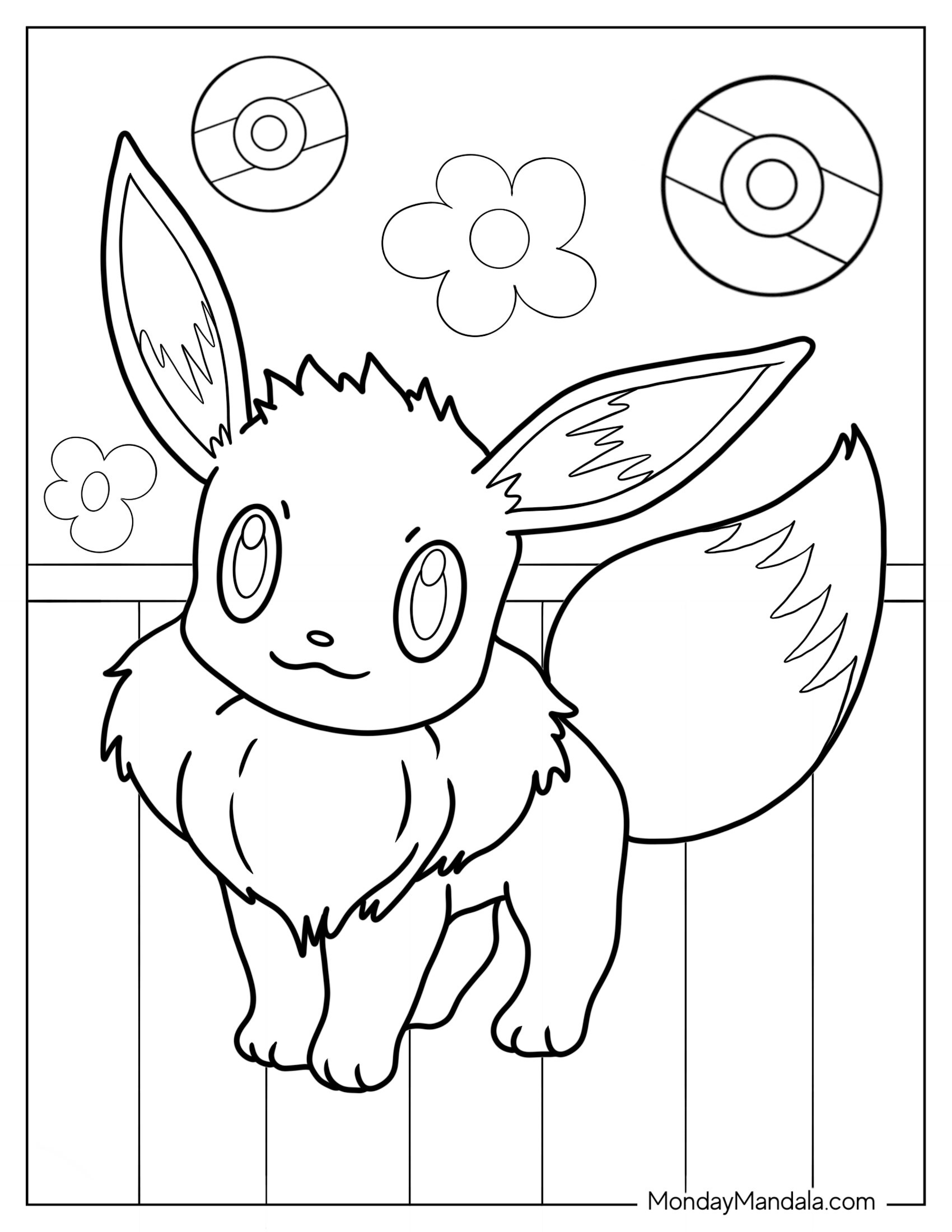 Smiling Eevee