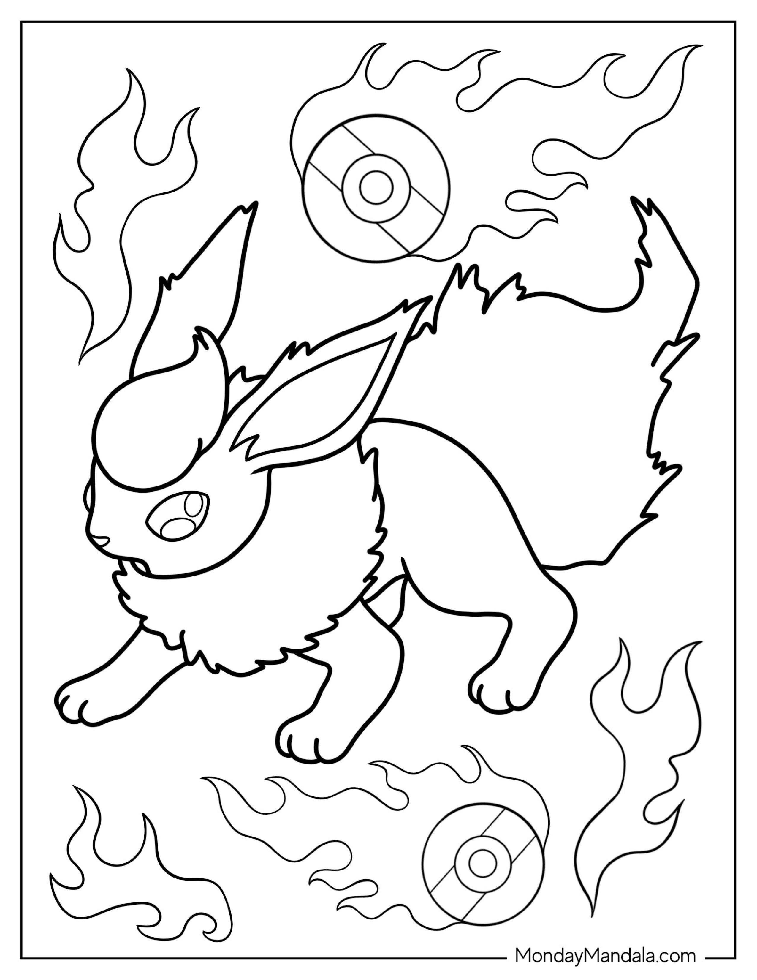 Flareon Battle